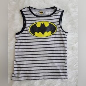 unisex kids batman tank shirt dc size 7 vtg style flash joker harley quinn